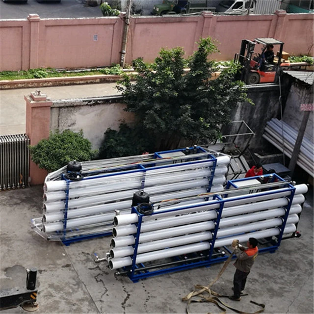 Mobile Containerized Borehole Sea Salt Water Marine RO System RO Filtration System Water Treatment System for Drinking Irrigation