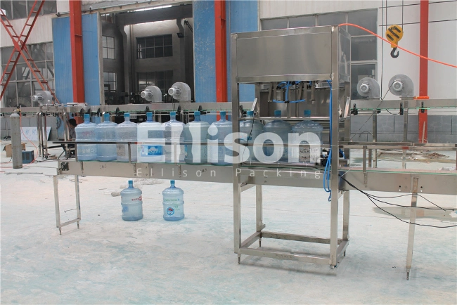 3-5 Gallon Bottle Water Machine Filling Machine Barrel Water Production Line with Decapping