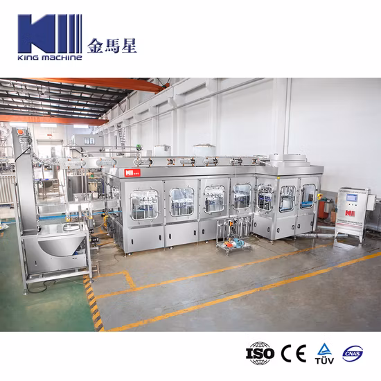 Automatic Pet Bottle Aseptic Hot Filler Juice Beverage Energy Drinks Soda Sparkling Water CSD Carbonated Soft Drink Bottling Dairy Filling Packing Machine