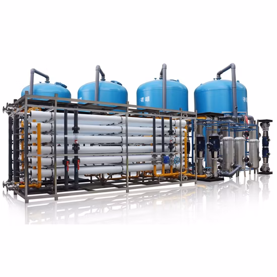 Water Treatment Plant RO Filter Reverse Osmosis System Underground Salt Water Treatment Desalination Plant Water Purification Machine 108t
