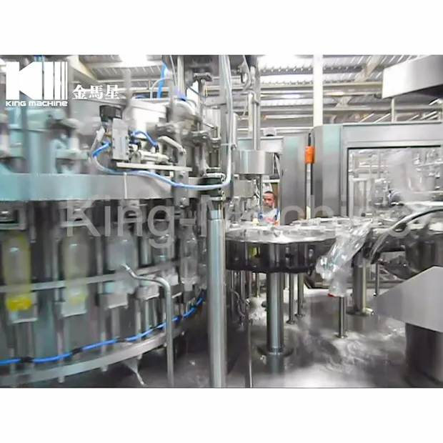 Automatic Pet Bottle Aseptic Hot Filler Juice Beverage Energy Drinks Soda Sparkling Water CSD Carbonated Soft Drink Bottling Dairy Filling Packing Machine