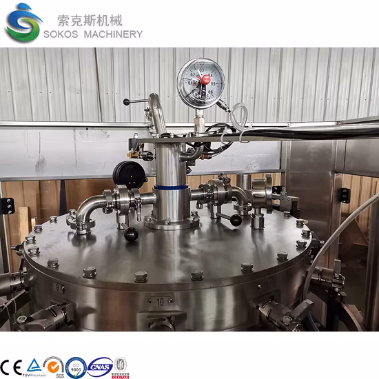Hot Sale Carbonated Full Automatic Soft Drink Filling Machines Production Line Soda Water Tin Beer Pop Aluminium Can Filling Machine