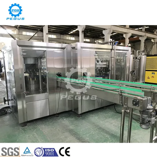 Rotary Aluminum Can Beverage Filler Machinery Beer Carbonated Soft Drink CSD Filling Bottling Line Juice Filling Line Can Filling Machine