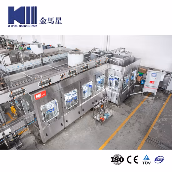 Automatic Pet Bottle Aseptic Hot Filler Juice Beverage Energy Drinks Soda Sparkling Water CSD Carbonated Soft Drink Bottling Dairy Filling Plant Packing Machine